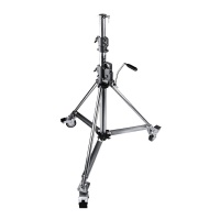 KUPO 485 Heavy Duty Wind-Up low Base Stand w/c. Стойка (140-270 см ↓80 кг) с редукт. колонной