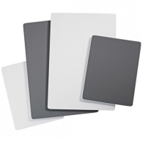NOVOFLEX Grey/white card 15x20cm for manual white balance/ exposure. Серая/белая карта 15х20cм для т